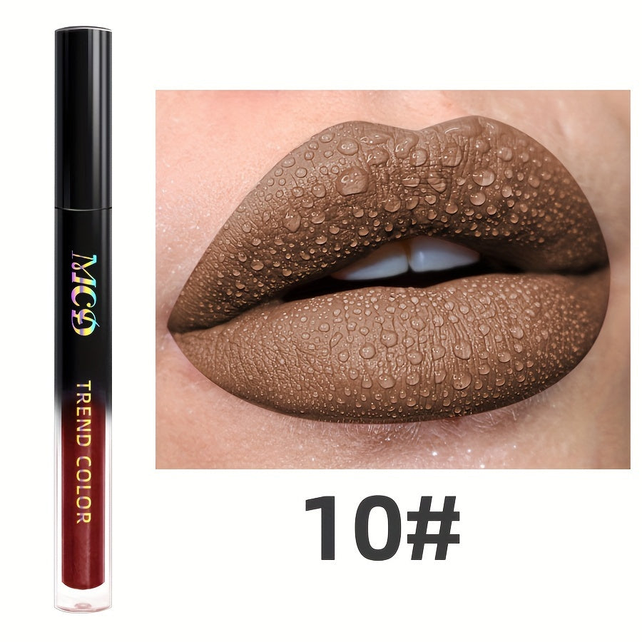 Lip Glaze Long Lasting Waterproof Liquid Lipstick Dewy Lip Oil Lip Tint Moisturizing Makeup Lip Balm With High Pigmented Mardi Gars Gifts