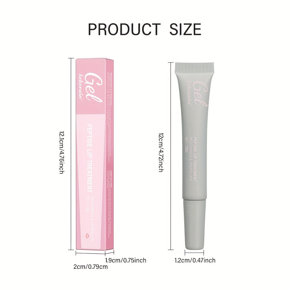 Polypeptide Lip Care Gel, Smooth Lip Lines And Reduce Dead Skin, Moisturizing And Hydrating Lip Repair Gel