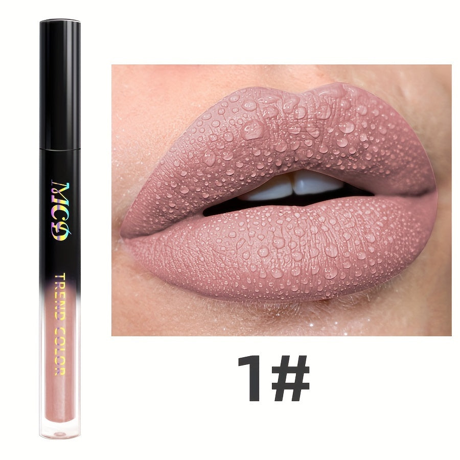 Lip Glaze Long Lasting Waterproof Liquid Lipstick Dewy Lip Oil Lip Tint Moisturizing Makeup Lip Balm With High Pigmented Mardi Gars Gifts