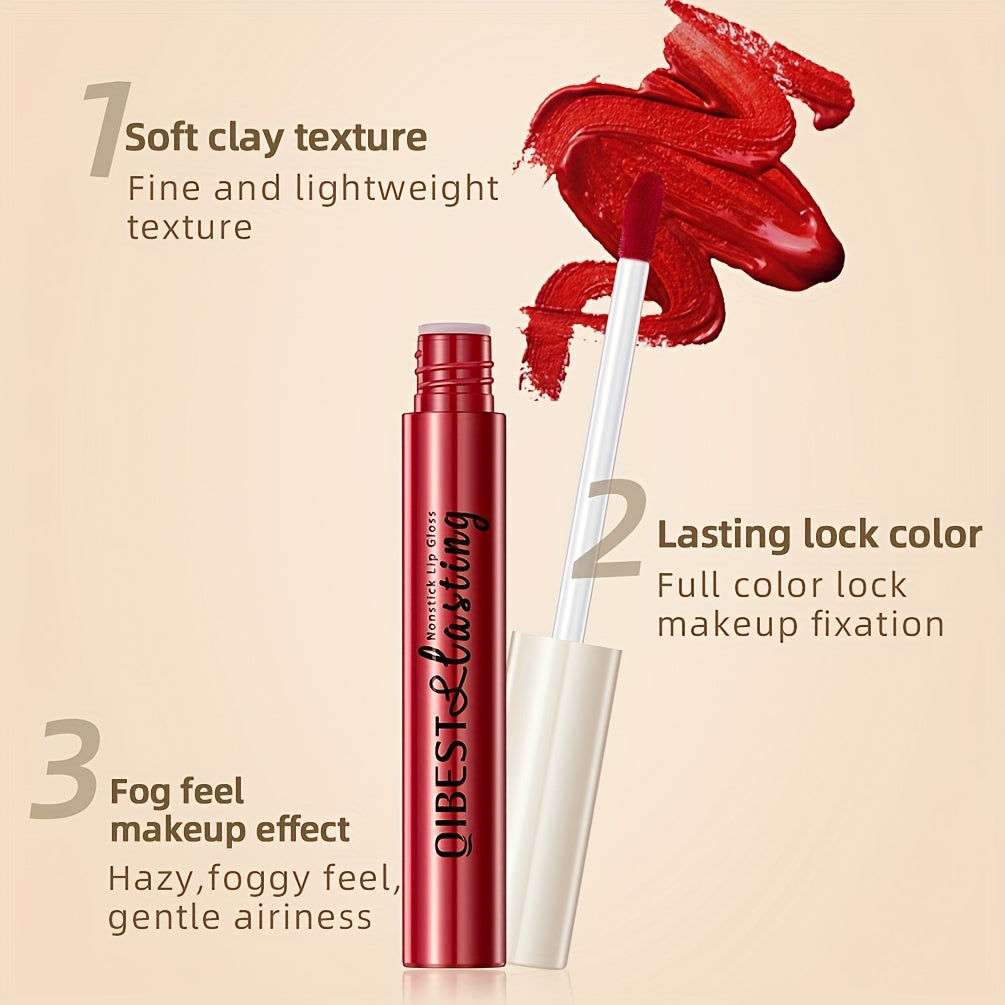24 Colors Matte Lip Gloss, Long-Lasting, Smudge-Proof, Non-Sticky Lip Stain Valentine's Day Gifts, Ideal For Mardi Gras