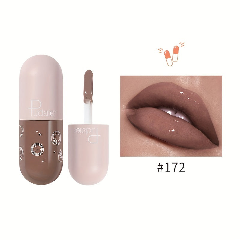 Capsule Lip Stain Non Stick Cup Non Fade Lip Gloss Mirror Glow Valentine's Day Gifts For Music Festival