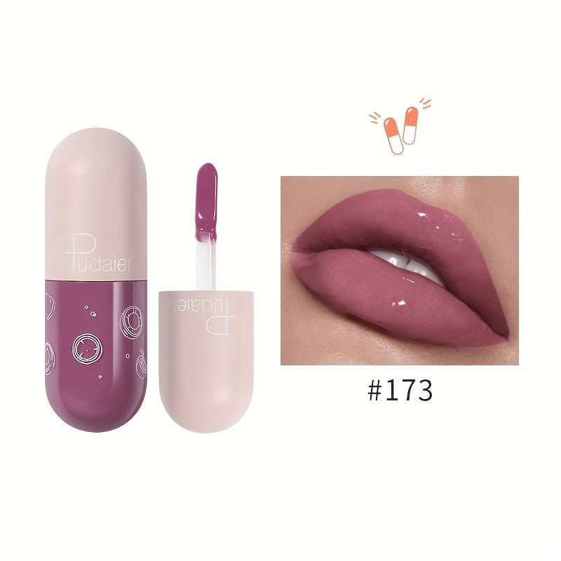 Capsule Lip Stain Non Stick Cup Non Fade Lip Gloss Mirror Glow Valentine's Day Gifts For Music Festival