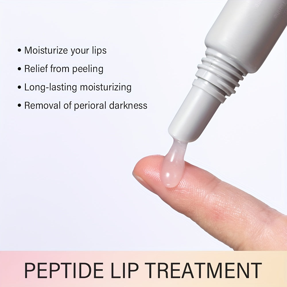 Polypeptide Lip Care Gel, Smooth Lip Lines And Reduce Dead Skin, Moisturizing And Hydrating Lip Repair Gel