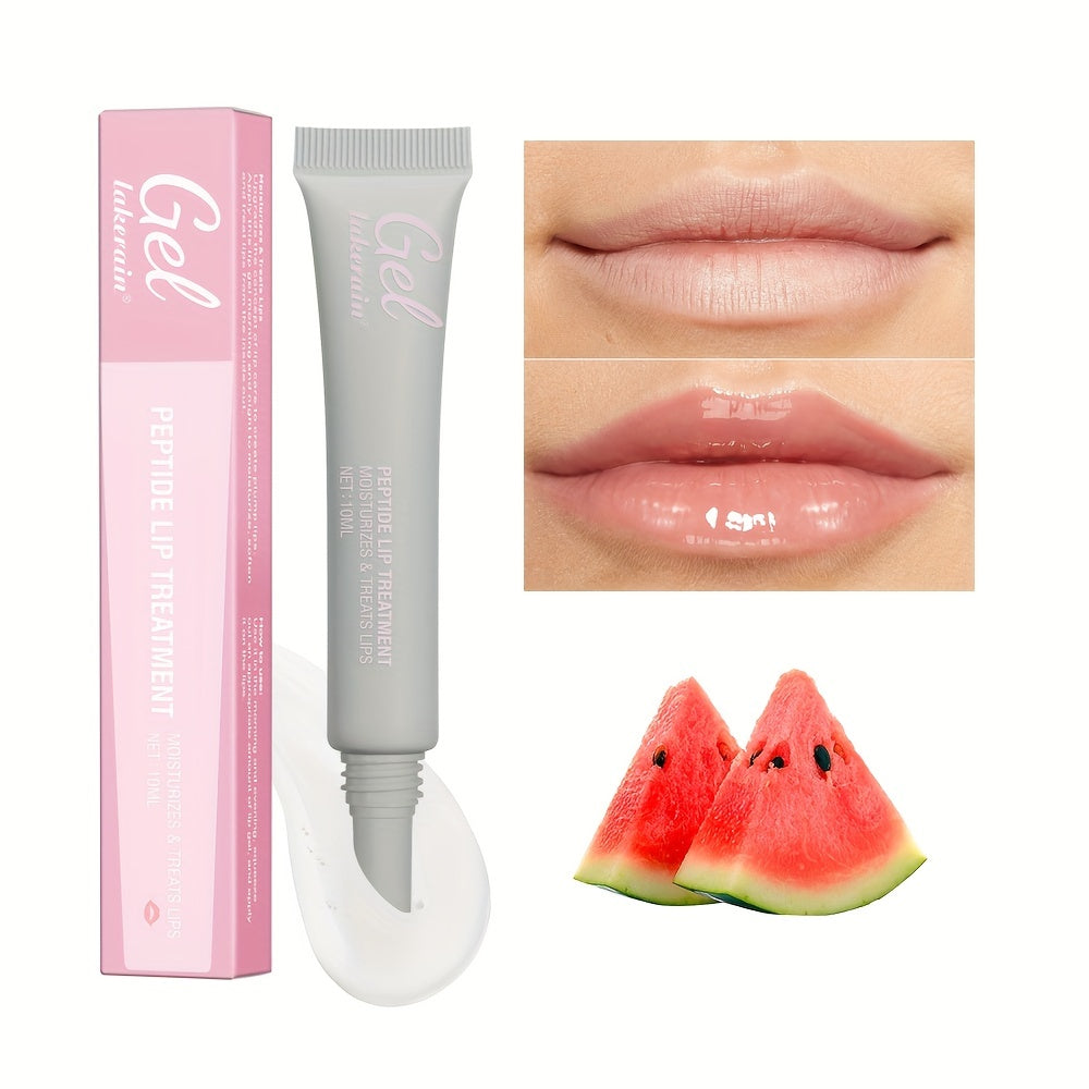 Polypeptide Lip Care Gel, Smooth Lip Lines And Reduce Dead Skin, Moisturizing And Hydrating Lip Repair Gel