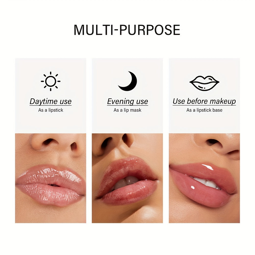 Polypeptide Lip Care Gel, Smooth Lip Lines And Reduce Dead Skin, Moisturizing And Hydrating Lip Repair Gel
