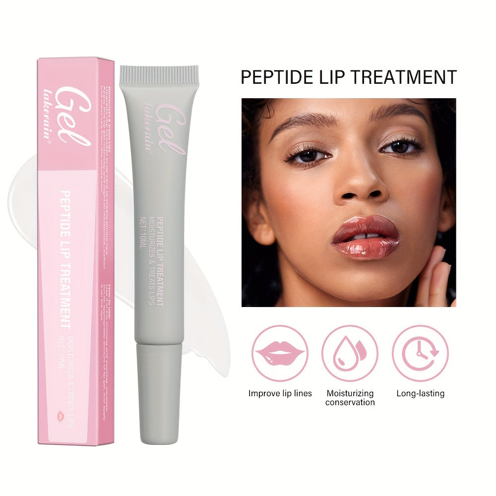 Polypeptide Lip Care Gel, Smooth Lip Lines And Reduce Dead Skin, Moisturizing And Hydrating Lip Repair Gel