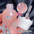 Milk Bottle Lip Gel - Vitamin E Enriched Shine, 12-Hour Hydration, Natural Nude Shade - Perfect Valentine's Day Gift