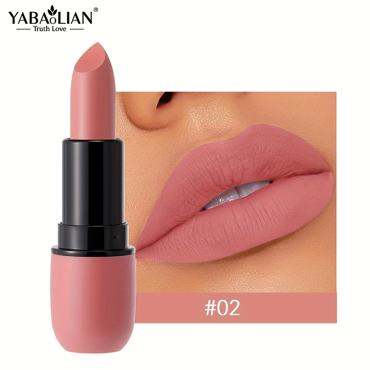 6-Color Matte Velvet Lipsticks, Color Rendering Lip Tint, Long Lasting Waterproof And Smudge Proof Lipsticks YABAOLIAN
