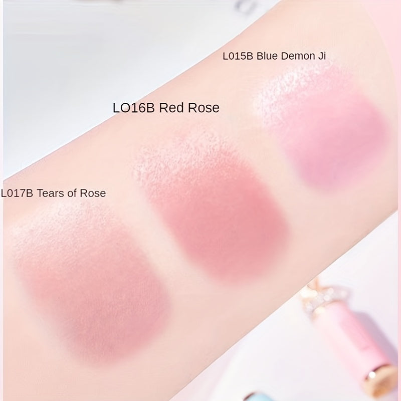 Enchanting Flower Petal Temperature-Responsive Lip Gloss - Deeply Moisturizing, Color-Transforming, Non-Transfer Formula with Crystal Clear Water-Gloss Finish - Perfect for Autumn and Winter