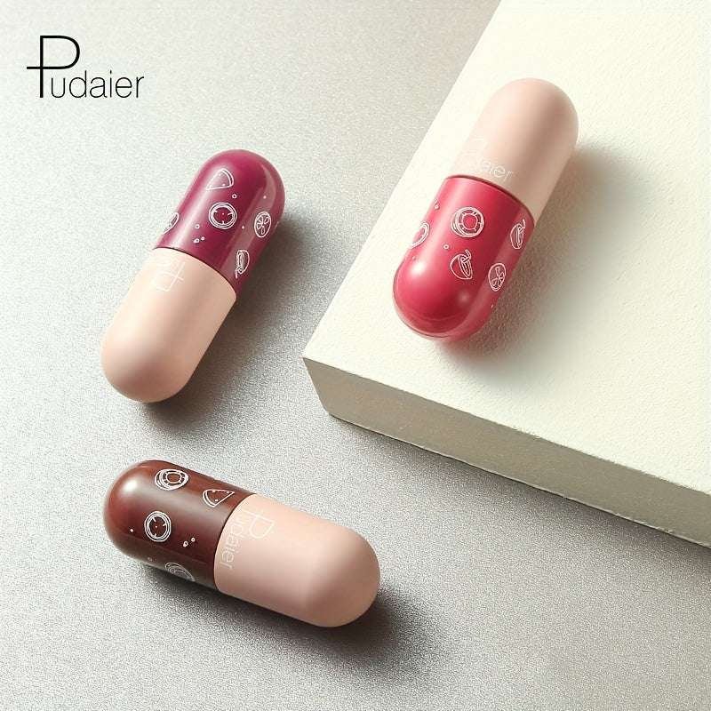 Capsule Lip Stain Non Stick Cup Non Fade Lip Gloss Mirror Glow Valentine's Day Gifts For Music Festival