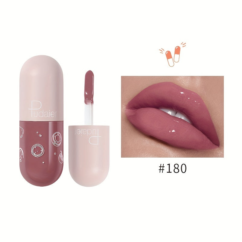 Capsule Lip Stain Non Stick Cup Non Fade Lip Gloss Mirror Glow Valentine's Day Gifts For Music Festival