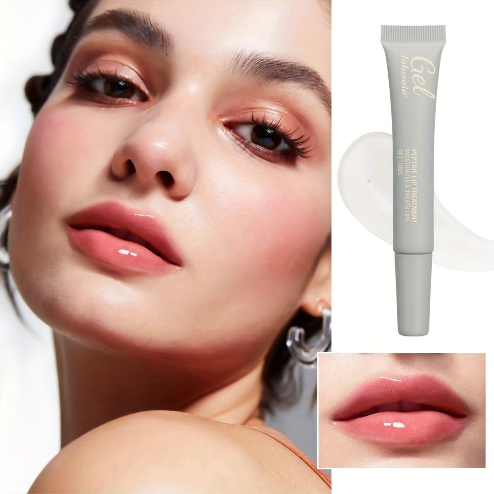 Polypeptide Lip Care Gel, Smooth Lip Lines And Reduce Dead Skin, Moisturizing And Hydrating Lip Repair Gel