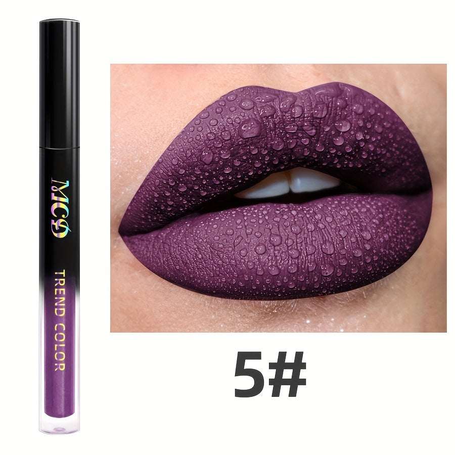 Lip Glaze Long Lasting Waterproof Liquid Lipstick Dewy Lip Oil Lip Tint Moisturizing Makeup Lip Balm With High Pigmented Mardi Gars Gifts