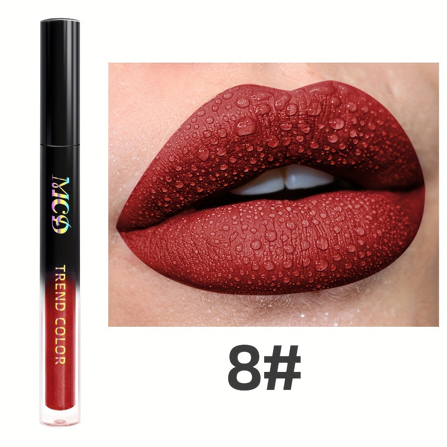 Lip Glaze Long Lasting Waterproof Liquid Lipstick Dewy Lip Oil Lip Tint Moisturizing Makeup Lip Balm With High Pigmented Mardi Gars Gifts