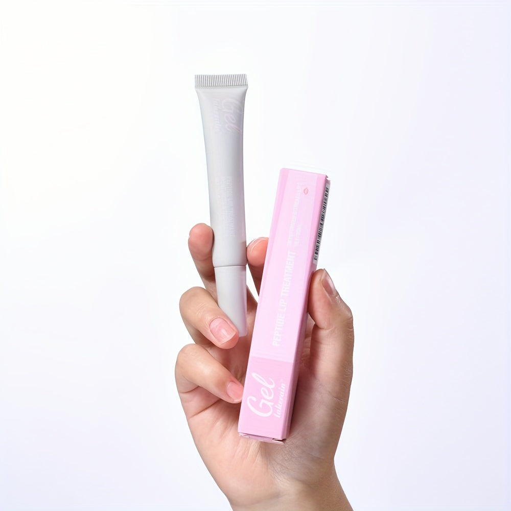 Polypeptide Lip Care Gel, Smooth Lip Lines And Reduce Dead Skin, Moisturizing And Hydrating Lip Repair Gel