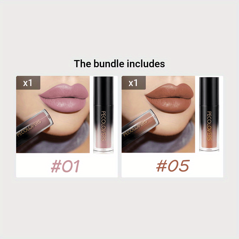 17 colors Waterproof Matte Velvet Lip Tint - Long-Lasting Nude Lip Glaze for a Sexy and Smooth Finish Valentine's Day Gifts