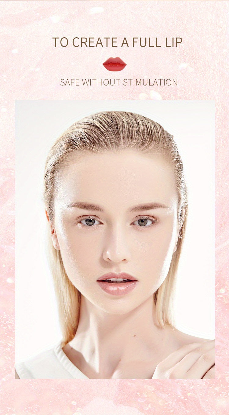 Charming, Smudge-Proof Lip Enhancer Lip Gloss: Shiny Liquid Lipstick & Nourishing Lip Stain Valentine's Day Gifts Contain Plant Squalane
