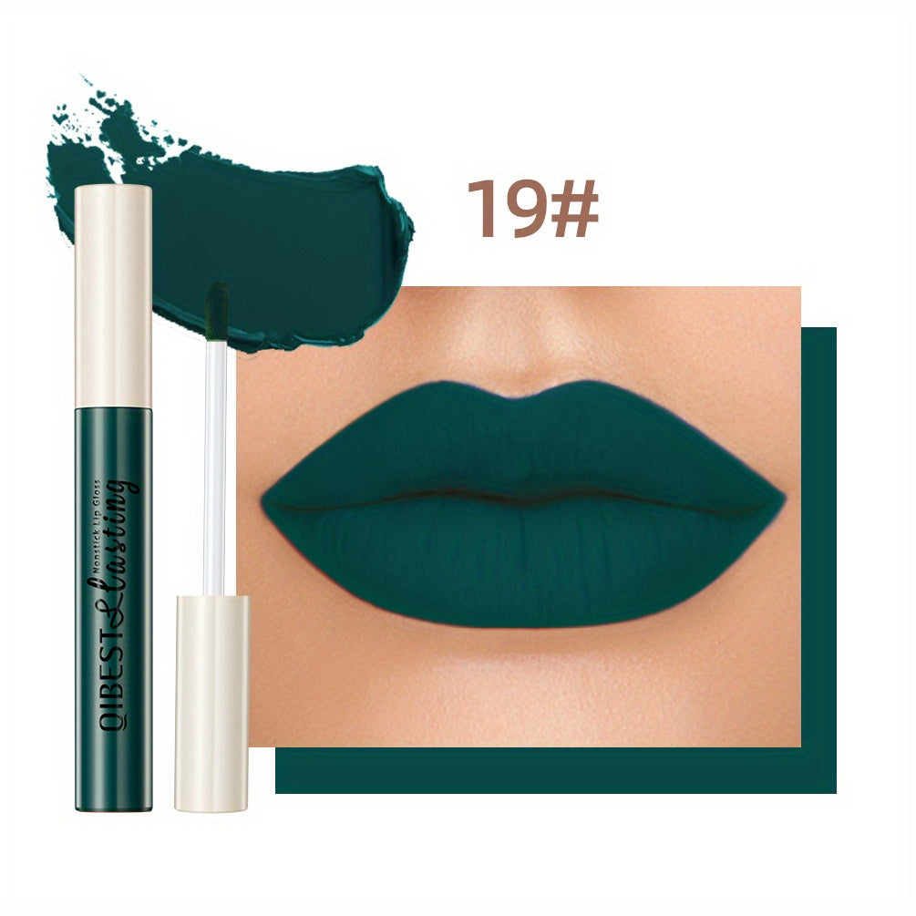 24 Colors Matte Lip Gloss, Long-Lasting, Smudge-Proof, Non-Sticky Lip Stain Valentine's Day Gifts, Ideal For Mardi Gras