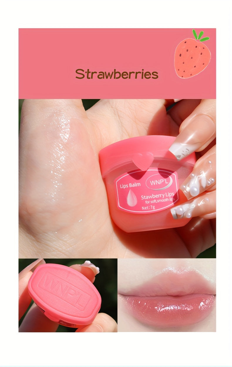 1pc of Base Lip Balm, 8 Flavors of Fruit Lip Gloss, Colorless Lip Balm, Party Supplies Gifts, Christmas Gifts for Men And Women, Souvenir Gifts, Long-Lasting Moisturizing Nourishing Lip Mask, Prevents Lip Peeling