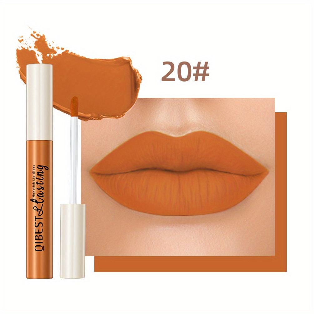 24 Colors Matte Lip Gloss, Long-Lasting, Smudge-Proof, Non-Sticky Lip Stain Valentine's Day Gifts, Ideal For Mardi Gras