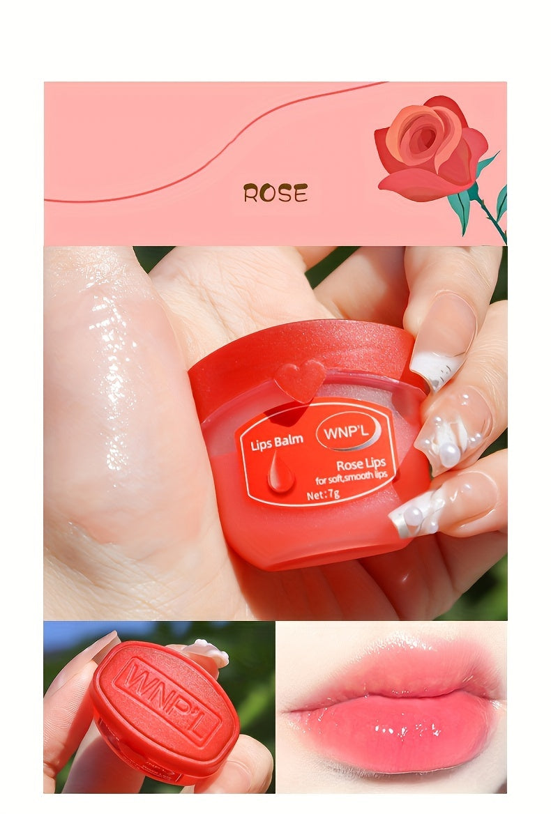 6pcs Lipstick Gift Set, 6 Kinds Of Fruit Flavored Lip Gloss, Lipstick, Colorless Lip Balm, Party Supplies Gifts, Men And Women's Christmas Gifts, Souvenir Gifts, Long-term Moisturizing And Nourishing Lip Mask