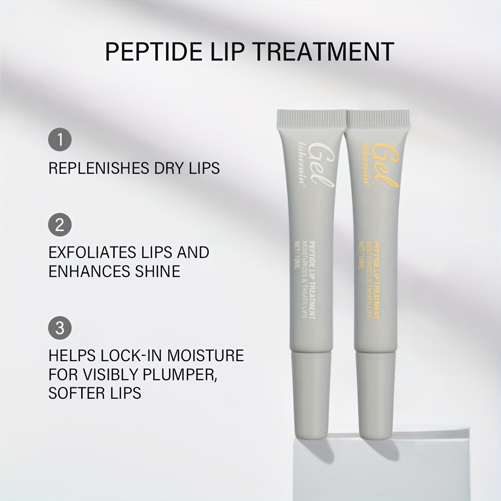 Polypeptide Lip Care Gel, Smooth Lip Lines And Reduce Dead Skin, Moisturizing And Hydrating Lip Repair Gel