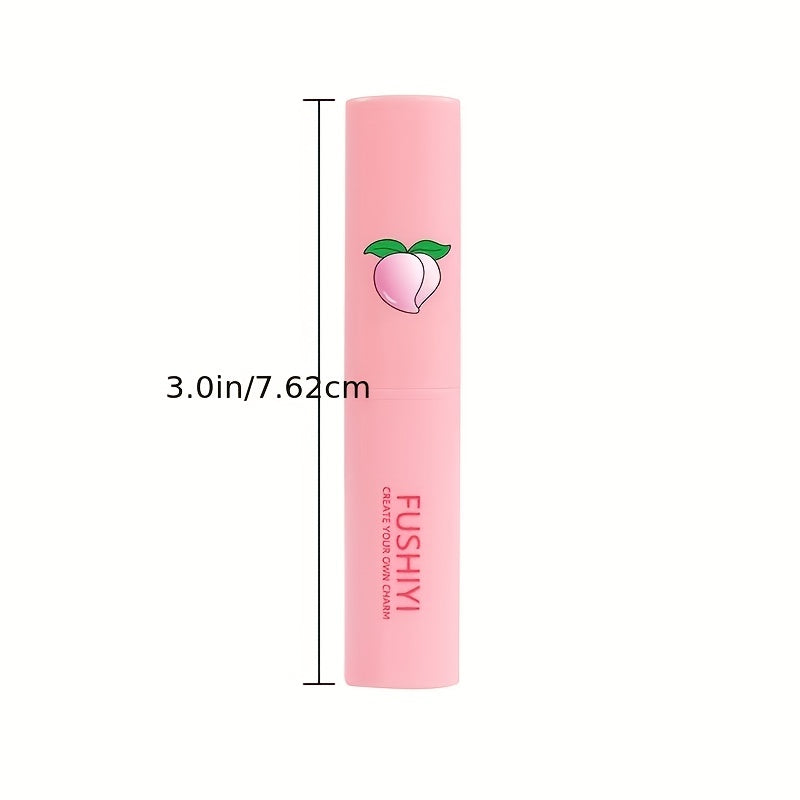 Peach Color Changing Lip Balm, Moisturizing And Hydrating, Lightening Lip Lines, Anti Dryness And Chapped Lip Lotion Valentine's Day Gifts Contain Plant Squalane