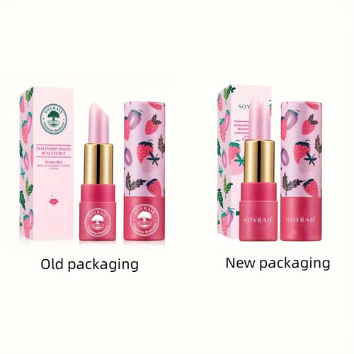 3 Flavors Lip Balm Set - Ultra-Moisturizing, Hydrating, and Nourishing Lip Care with Plant-Derived Squalane for Soft, Smooth, and Vibrant Lips - Long-Lasting, Non-Greasy, and Cruelty-Free