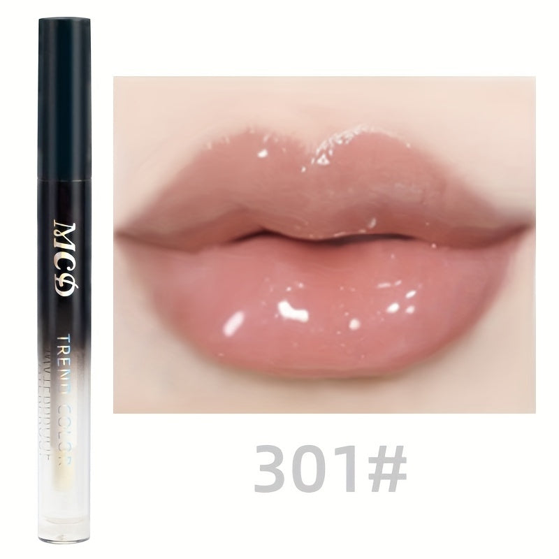 Lip Glaze Long Lasting Waterproof Liquid Lipstick Dewy Lip Oil Lip Tint Moisturizing Makeup Lip Balm With High Pigmented Mardi Gars Gifts