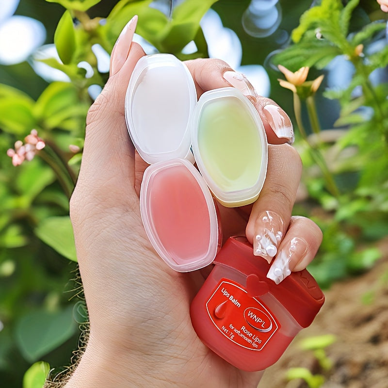 1pc of Base Lip Balm, 8 Flavors of Fruit Lip Gloss, Colorless Lip Balm, Party Supplies Gifts, Christmas Gifts for Men And Women, Souvenir Gifts, Long-Lasting Moisturizing Nourishing Lip Mask, Prevents Lip Peeling