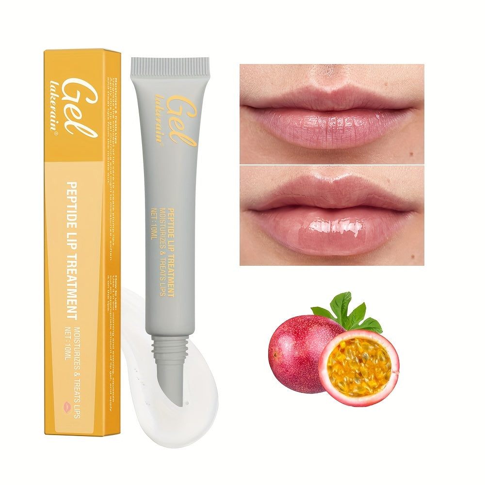 Polypeptide Lip Care Gel, Smooth Lip Lines And Reduce Dead Skin, Moisturizing And Hydrating Lip Repair Gel