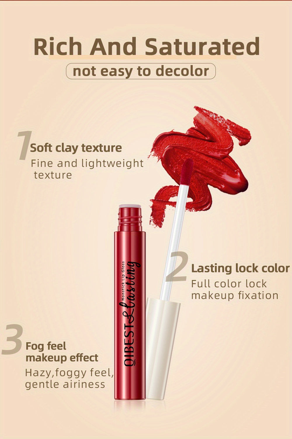 24 Colors Matte Lip Gloss, Long-Lasting, Smudge-Proof, Non-Sticky Lip Stain Valentine's Day Gifts, Ideal For Mardi Gras