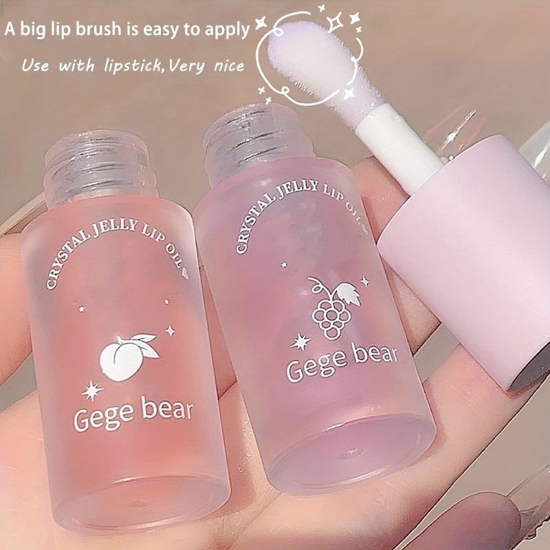 GG Water Feeling Jelly Lip Oil - Moisturizing And Hydrating Lip Gloss For Lightening Wrinkles And Non-cracking Valentine's Day Gifts