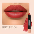 8-Color Moisturizing Lipstick Crayon - Long-lasting, Waterproof, Smooth, Fuller Effect - Professional Lip Makeup Valentine's Day Gifts