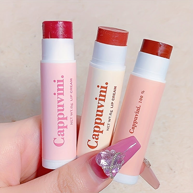 Tinted Lip Balm, Hydrating Moisturizing Lipstick, Removing Dead Skin And Lightening Lip Line, Brightening Lip Care Balm Valentine's Day Gifts