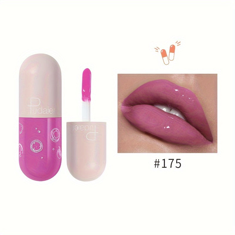 Capsule Lip Stain Non Stick Cup Non Fade Lip Gloss Mirror Glow Valentine's Day Gifts For Music Festival