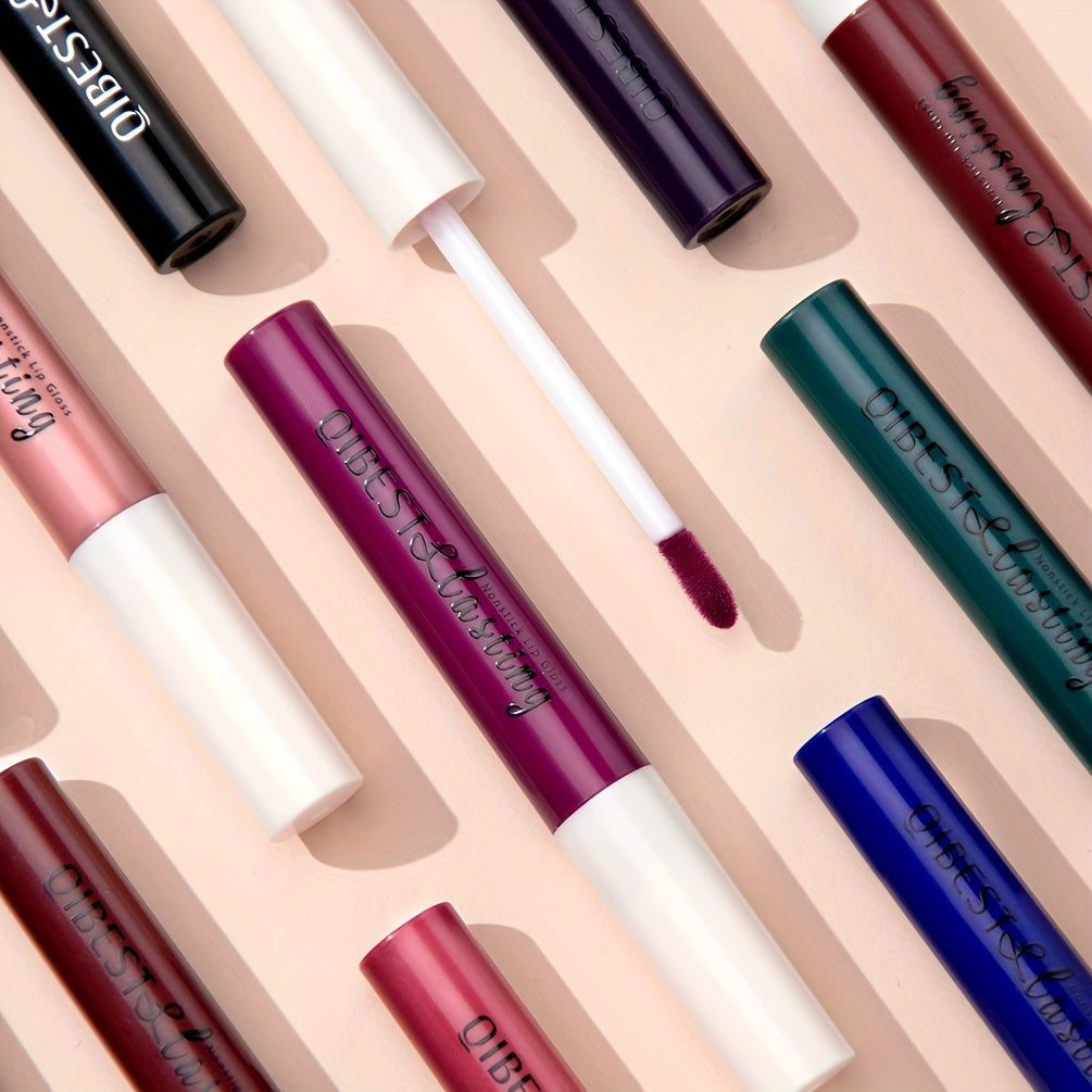 24 Colors Matte Lip Gloss, Long-Lasting, Smudge-Proof, Non-Sticky Lip Stain Valentine's Day Gifts, Ideal For Mardi Gras