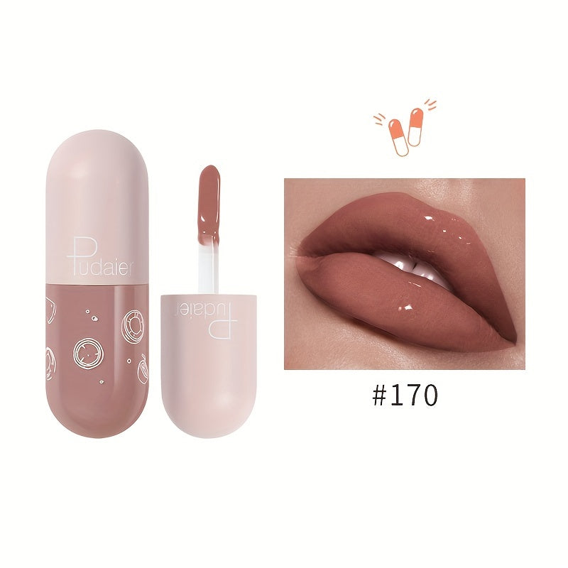 Capsule Lip Stain Non Stick Cup Non Fade Lip Gloss Mirror Glow Valentine's Day Gifts For Music Festival
