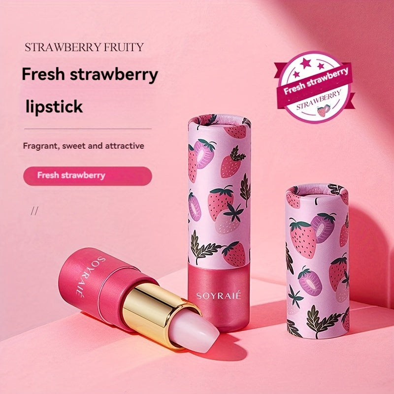 3 Flavors Lip Balm Set - Ultra-Moisturizing, Hydrating, and Nourishing Lip Care with Plant-Derived Squalane for Soft, Smooth, and Vibrant Lips - Long-Lasting, Non-Greasy, and Cruelty-Free