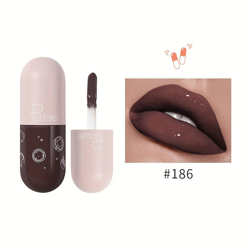 Capsule Lip Stain Non Stick Cup Non Fade Lip Gloss Mirror Glow Valentine's Day Gifts For Music Festival