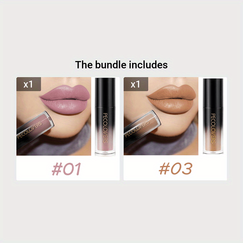 17 colors Waterproof Matte Velvet Lip Tint - Long-Lasting Nude Lip Glaze for a Sexy and Smooth Finish Valentine's Day Gifts
