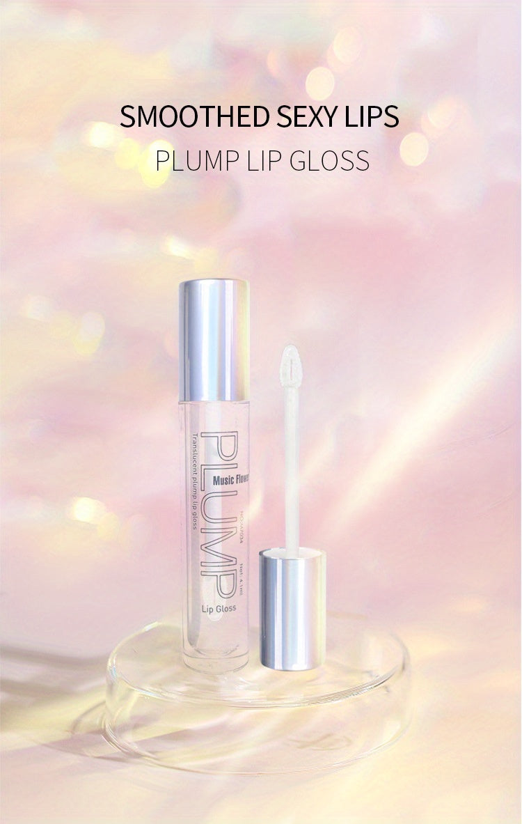 Charming, Smudge-Proof Lip Enhancer Lip Gloss: Shiny Liquid Lipstick & Nourishing Lip Stain Valentine's Day Gifts Contain Plant Squalane