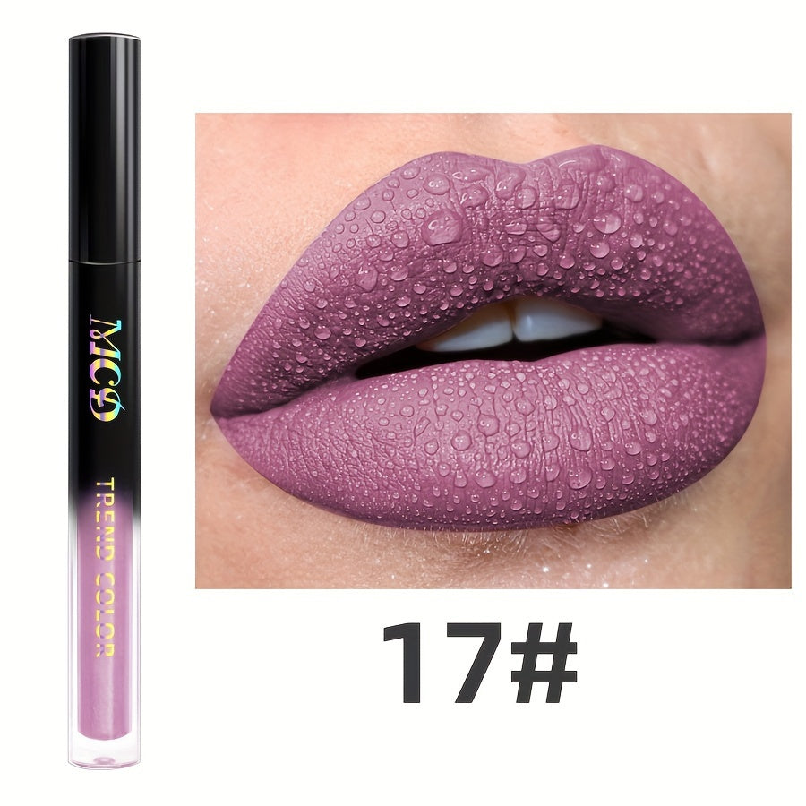 Lip Glaze Long Lasting Waterproof Liquid Lipstick Dewy Lip Oil Lip Tint Moisturizing Makeup Lip Balm With High Pigmented Mardi Gars Gifts