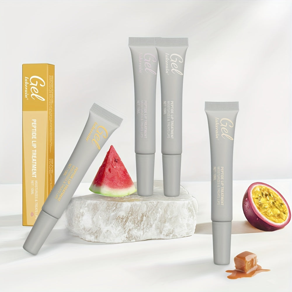 Polypeptide Lip Care Gel, Smooth Lip Lines And Reduce Dead Skin, Moisturizing And Hydrating Lip Repair Gel