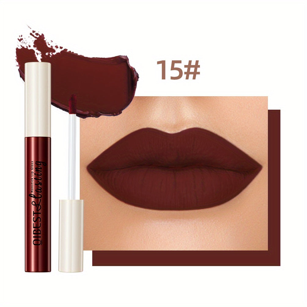 24 Colors Matte Lip Gloss, Long-Lasting, Smudge-Proof, Non-Sticky Lip Stain Valentine's Day Gifts, Ideal For Mardi Gras