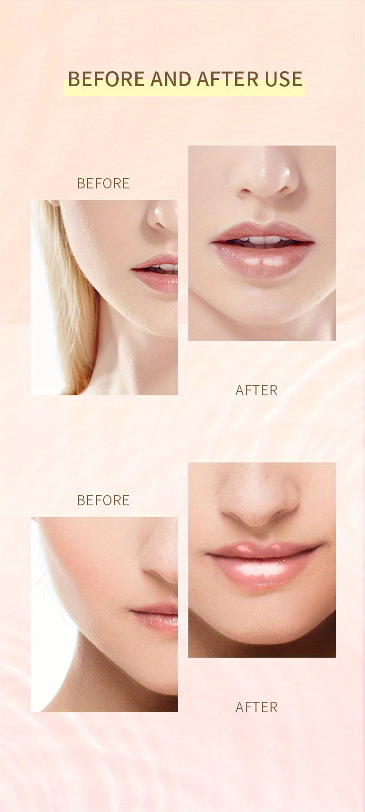 Charming, Smudge-Proof Lip Enhancer Lip Gloss: Shiny Liquid Lipstick & Nourishing Lip Stain Valentine's Day Gifts Contain Plant Squalane