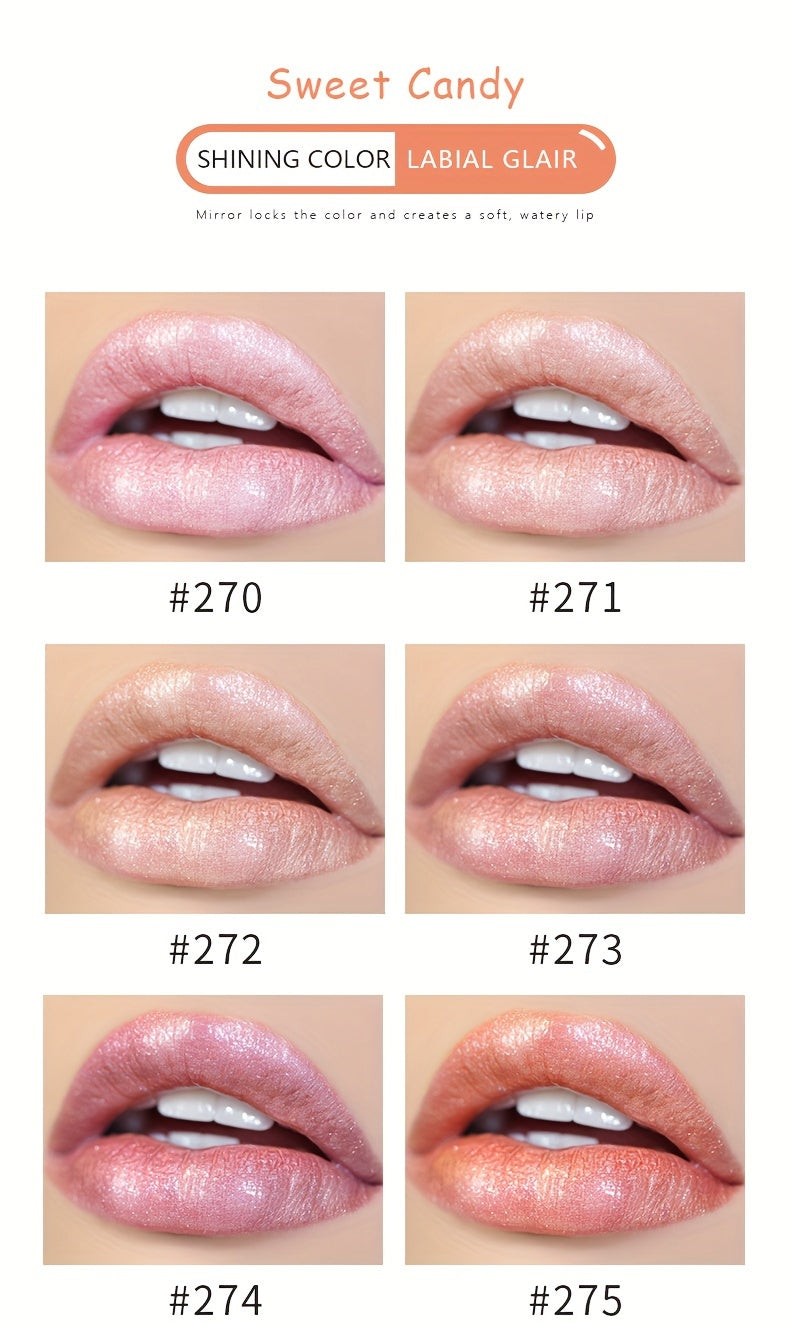 Capsule Lip Stain Non Stick Cup Non Fade Lip Gloss Mirror Glow Valentine's Day Gifts For Music Festival