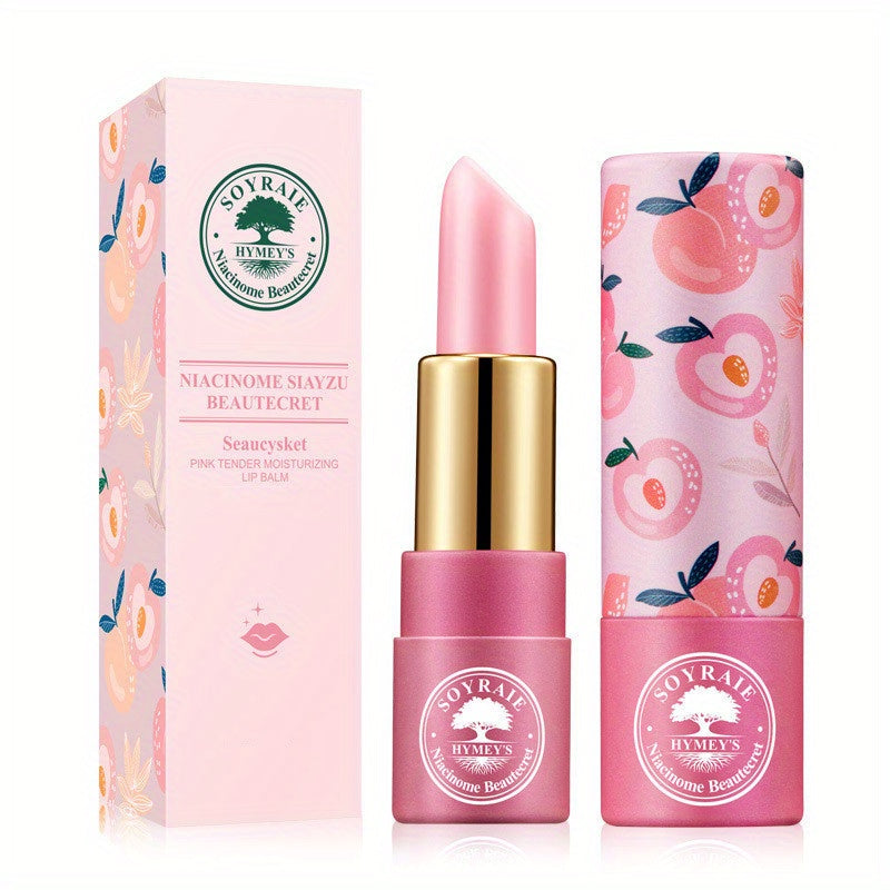 3 Flavors Lip Balm Set - Ultra-Moisturizing, Hydrating, and Nourishing Lip Care with Plant-Derived Squalane for Soft, Smooth, and Vibrant Lips - Long-Lasting, Non-Greasy, and Cruelty-Free
