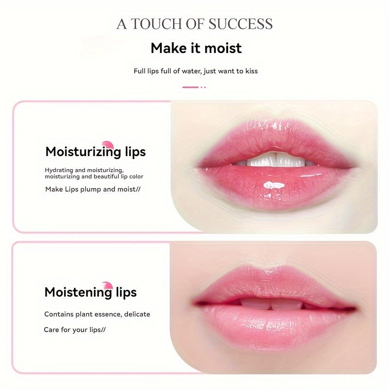 3 Flavors Lip Balm Set - Ultra-Moisturizing, Hydrating, and Nourishing Lip Care with Plant-Derived Squalane for Soft, Smooth, and Vibrant Lips - Long-Lasting, Non-Greasy, and Cruelty-Free