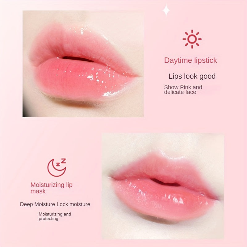 Enchanting Flower Petal Temperature-Responsive Lip Gloss - Deeply Moisturizing, Color-Transforming, Non-Transfer Formula with Crystal Clear Water-Gloss Finish - Perfect for Autumn and Winter